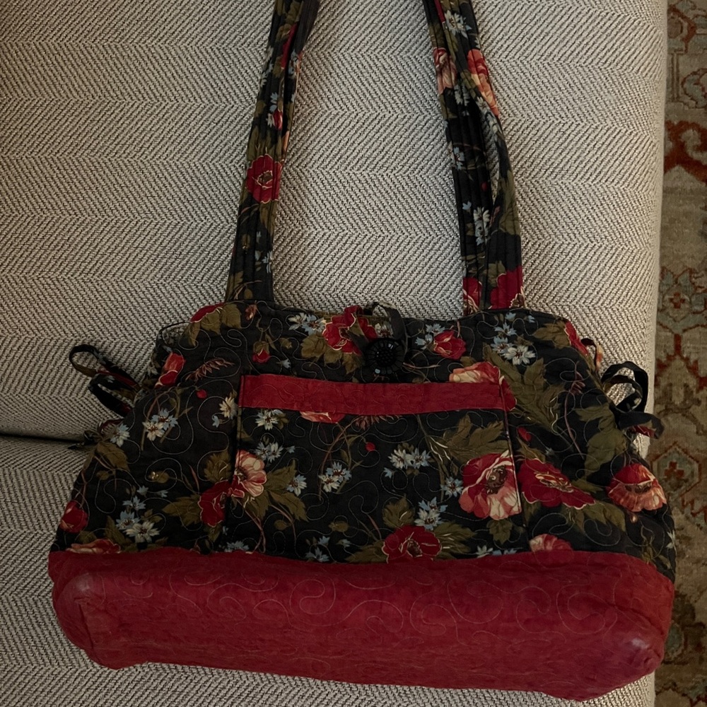 Handmade quilted satchel/handbag/purse